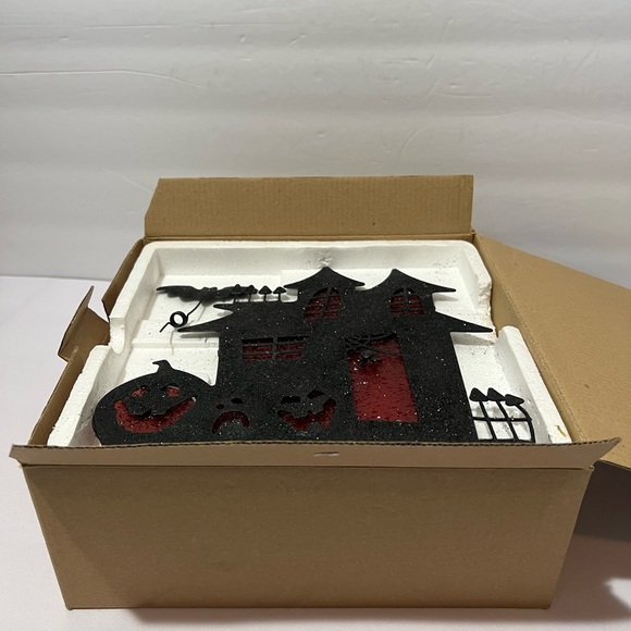 Gold Canyon Halloween Multi Tea Lights Haunted House - Picture 14 of 14